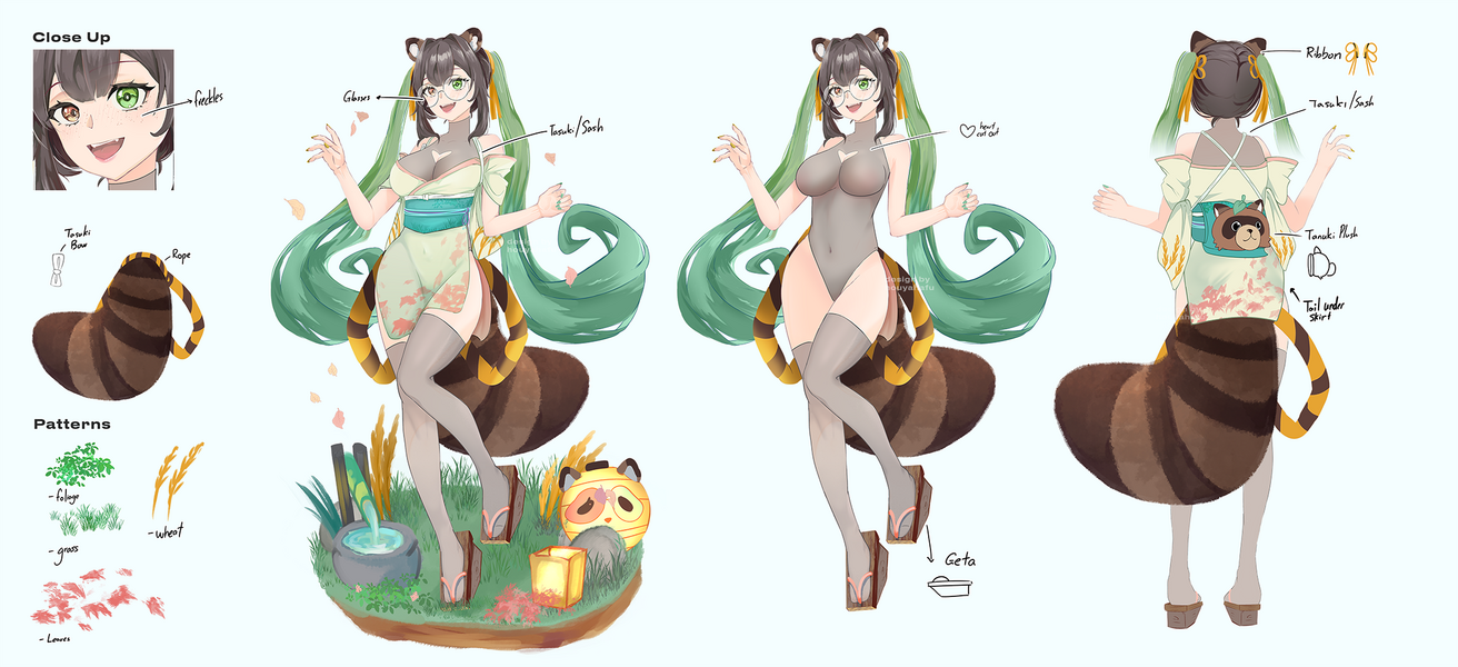 Outfit Design & Ref Sheet